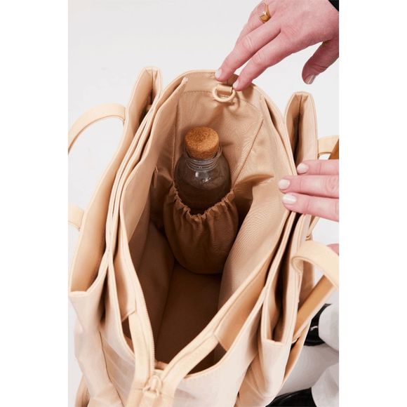 NWT BEIS Commuter Tote in Beige - Picture 8 of 12